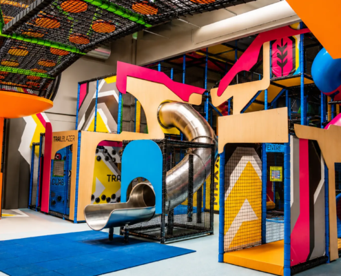indoor play center A indoor play center with theming