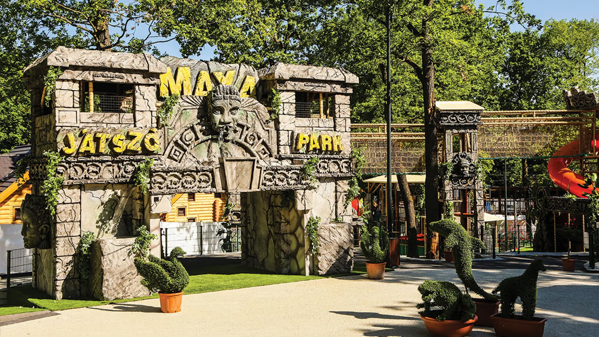 Themed entrance